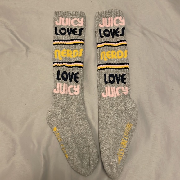 Vintage Juicy Couture thick calf socks - Picture 2 of 2